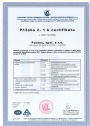 Příloha 1 k certifikátu – ČSN EN ISO 9001/2016.