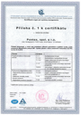 Příloha 1 k certifikátu – ČSN EN ISO 9001:2016.